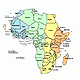 Africa Map View Thumbnail
